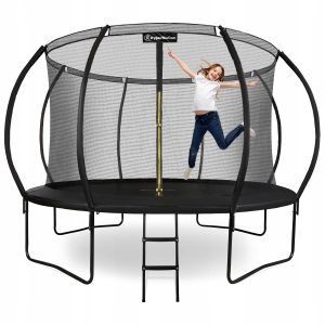 Bezpieczna Trampolina Ogrodowa Dla Dzieci Dorosłych Duża 366cm XXL 150kg